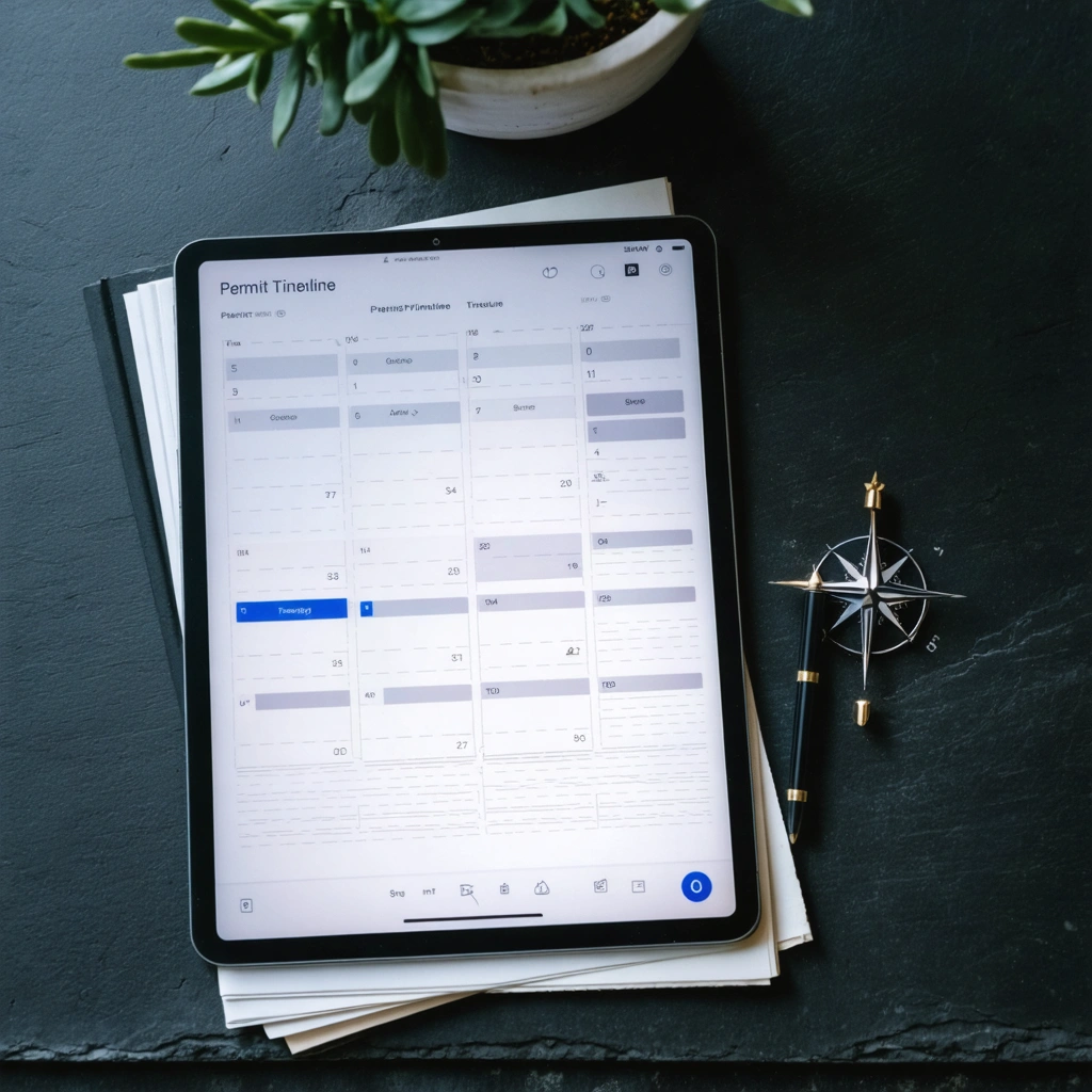 tablet with design information